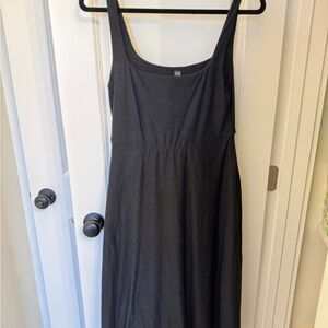 Featherweight At The Ready Square Neck Dress